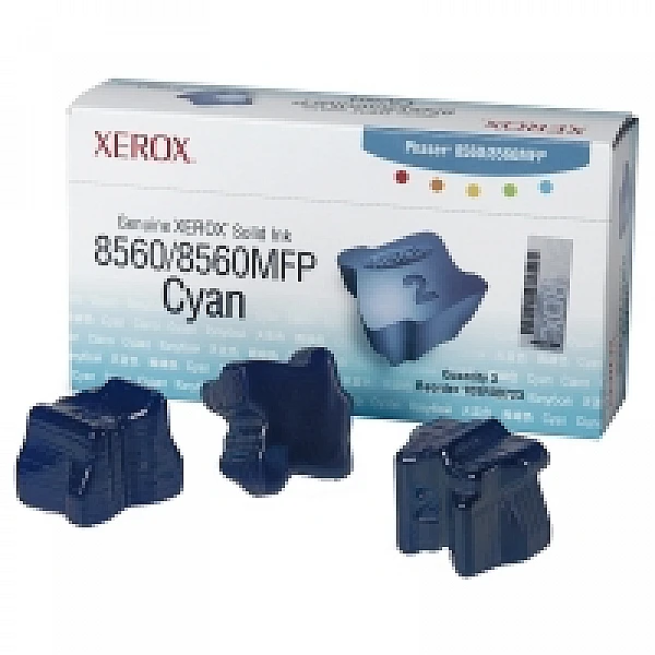 Xerox 108R00723 solid ink cyaan 3 stuks (origineel) Xerox 108R00723 solid ink cyaan 3 stuks (origineel)