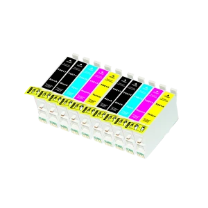 Huismerk Epson T0615 10-pack: 4x T0611 + 2x T0612 + 2x T0613 + 2x T0614
