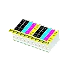 Huismerk Epson T0615 10-pack: 4x T0611 + 2x T0612 + 2x T0613 + 2x T0614