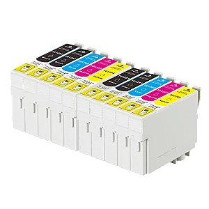 Huismerk Epson T1285 10-pack: 4x T1281 + 2x T1282 + 2x T1283 + 2x T1284