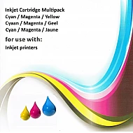 Huismerk Canon BCI-11C: 3x inktcartridge kleur 