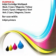 Huismerk 2x Epson Multipack: T2710 XLBK/C/M/Y Huismerk 2x Epson Multipack: T2710 XLBK/C/M/Y