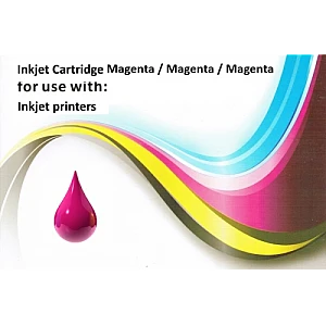 Huismerk Brother LC-22EM inktcartridge magenta